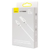 Кабель Baseus Superior Series (SUPERVOOC) Fast Charging Data Cable USB to Type-C 65W 1m White (Білий)- № 2