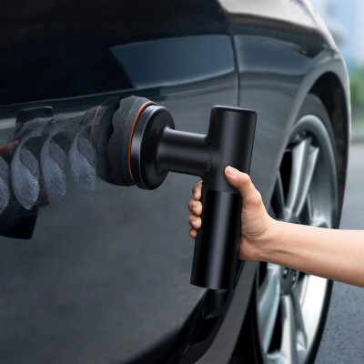 Пристрій для полірування автомобіля Baseus New Power Cordless Electric Polisher Black - изображение 6
