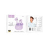 Навушники HOCO EW60 Norman true wireless BT headset Purple (Фиолетовый)- № 4
