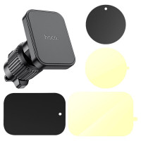 Автотримач для телефона HOCO H32 Cheetah magnetic car holder (air outlet) Black (Колір Black) - фото № 7