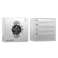 Смарт-годинник HOCO Y20 Smart sports watch(call version) Silver (Цвет Silver) - фото № 4