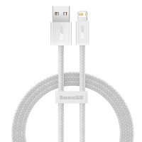 Кабель Baseus Dynamic Series Fast Charging Data Cable USB to iP 2.4A 1m White (Колір Белый), Атикул k24481 |  купить на VILKI.NET - фото № 1