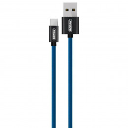 Кабель Remax Fabric Data Cable Lightning RC-091 2.1A 1m Blue