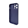 Чохол для смартфона AG Glass Matt Frame Color Logo for Apple iPhone 13 Pro Max Navy Blue (Navy Blue)- № 2