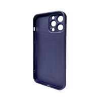 Чохол для смартфона AG Glass Matt Frame Color Logo for Apple iPhone 13 Pro Max Navy Blue (Цвет Navy Blue) - фото № 2