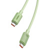 Кабель Baseus Habitat Series Fast Charging Cable Type-C to Type-C 100W 1m Natural Green (Natural Green)- № 7