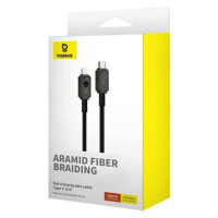 Кабель Baseus Unbreakable Series Fast Charging Data Cable Type-C to iP 20W 2m Cluster Black (Цвет Cluster Black) - фото № 2