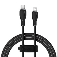Кабель Baseus Pudding Series Fast Charging Cable Type-C to iP 20W 1.2m Cluster Black