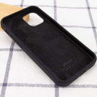 Чохол для смартфона Silicone Full Case AA Open Cam for Apple iPhone 16 14,Black (Цвет 7073) - фото № 3