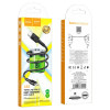 Кабель HOCO X83 Type-C to Type-C Victory 60W charging data cable Black (7073)- № 6