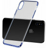 Чохол для телефона Baseus Glitter Case For IP X Blue - изображение 3