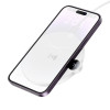 Бездротовий зарядний пристрій BOROFONE BQ39 Cypress desktop wireless fast charger with digital display White (Білий)- № 3