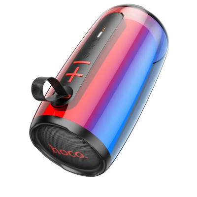 Портативна колонка HOCO HC18 Jumper colorful luminous BT speaker Black (6931474795137) - зображення 1