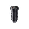 Автомобільний зарядний пристрій Baseus Golden Contactor Max Dual Fast Charger Car Charger U+C 60W Dark Gray (Темно-серый)- № 3