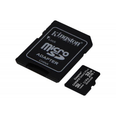 microSDHC (UHS-1) Kingston Canvas Select Plus 32Gb 10 А1 (R-100MB/s) (adapter SD) - изображение 3
