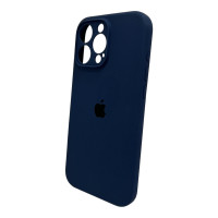 Чохол для смартфона Silicone Full Case AA Camera Protect for Apple iPhone 16 Pro 7,Dark Blue  - фото № 5