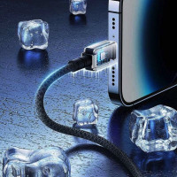 Кабель Baseus Unbreakable Series Fast Charging Data Cable Type-C to iP 20W 2m Cluster Black (Цвет Cluster Black) - фото № 5