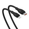 Кабель Baseus Pudding Series Fast Charging Cable Type-C to iP 20W 1.2m Cluster Black (Cluster Black)- № 4