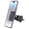 Автотримач для телефона HOCO H32 Cheetah magnetic car holder (air outlet) Black (Black)- № 6
