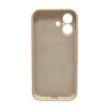 Чохол для смартфона Silicone Full Case AA Camera Protect for Apple iPhone 16 10,Stone (Stone)- № 3