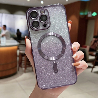 Чохол для смартфона Cosmic CD Shiny Magnetic for Apple iPhone 15 Pro Max Deep Purple (CDSHIiP15PMDeepPurple) - изображение 1