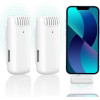 Бездротова мікрофонна система Ulanzi Vijim J12 Wireless Lavalier Microphone System (Lightning Apple interface ) (UV-3097 J12 white) (White)- № 3