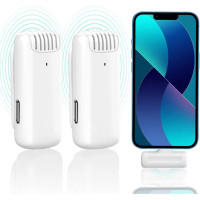 Бездротова мікрофонна система Ulanzi Vijim J12 Wireless Lavalier Microphone System (Lightning Apple interface ) (UV-3097 J12 white) (Колір White) - фото № 3