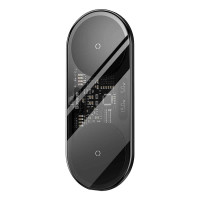 Бездротовий зарядний пристрій Baseus Digital LED Display 2in1 Wireless Charger 20W Black Universal version (Колір Черный), Атикул k24475 |  купить на VILKI.NET - фото № 1