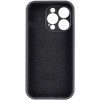 Чохол для смартфона Silicone Full Case AA Camera Protect for Apple iPhone 15 Pro 14,Black - изображение 4