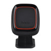 Автотримач для телефона HOCO CA24 Lotto series magnetic automotive center adsorbed holder Black (Черный)- № 3