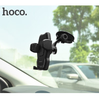 Автотримач для телефона HOCO CA31 cool run suction cup car holder Black (Цвет Черный) - фото № 6
