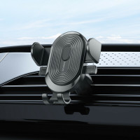 Автотримач для телефона BOROFONE BH84 Experience one-button car holder(air outlet) Black (Цвет 7073) - фото № 8