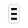 Мережевий зарядний пристрій Baseus Compact  Charger 3U 17W EU White (Белый)- № 4