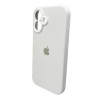 Чохол для смартфона Silicone Full Case AA Camera Protect for Apple iPhone 16 8,White (7068)- № 5