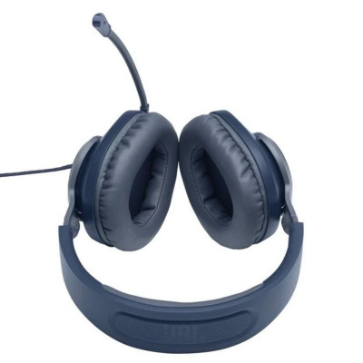 Навушники JBL з мікрофоном QUANTUM 100 Blue - изображение 3