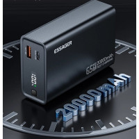 Зовнішній акумулятор ESSAGER EDY65-LD01-Z 20000 mAh 65W black (Колір Черный) - фото № 4