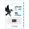 Флеш-накопичувач Wibrand USB 2.0 Hawk 16Gb Black (Черный)- № 2
