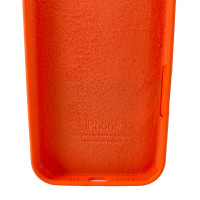 Чохол для смартфона Silicone Full Case AA Camera Protect for Apple iPhone 16 52,Orange (Колір 30790) - фото № 4