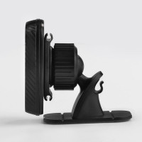 Автотримач для телефона HOCO CA24 Lotto series magnetic automotive center adsorbed holder Black (Колір Черный) - фото № 6