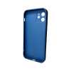 Чохол для смартфона AG Glass Gradient LV Frame for Apple iPhone 11 Navy Blue (Navy-Blue)- № 2