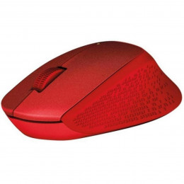 Маніпулятор миша бездротова LOGITECH Wireless M330 Silent Plus Red