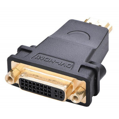 Адаптер UGREEN HDMI Male to DVI (24+5) Female Adapter (Black)(UGR-20123) - изображение 1