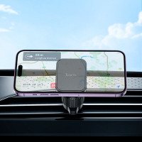 Автотримач для телефона HOCO H32 Cheetah magnetic car holder (air outlet) Black (Колір Black) - фото № 8