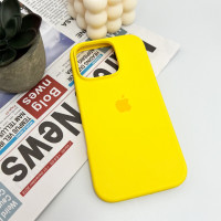 Чохол для смартфона Silicone Full Case AA Open Cam for Apple iPhone 16 Pro 4,Yellow (Цвет 30797) - фото № 4