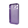 Чохол для смартфона AG Glass Matt Frame Color Logo for Apple iPhone 13 Pro Light Purple - зображення 2