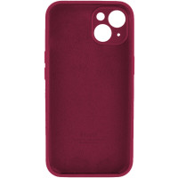 Чохол для смартфона Silicone Full Case AA Camera Protect for Apple iPhone 14 47,Plum (Колір Plum) - фото № 2