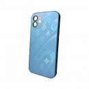Чохол для смартфона AG Glass Gradient LV Frame for Apple iPhone 11 Sierra Blue