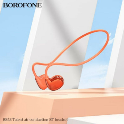 Навушники BOROFONE BE63 Talent air conduction BT headset Red Sun (BE63RS) - зображення 2