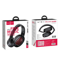 Бездротові навушники HOCO W23 Brilliant sound wireless headphones Black (Колір Черный) - фото № 4