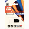 Flash Mibrand USB 2.0 Scorpio 32Gb Black - изображение 2